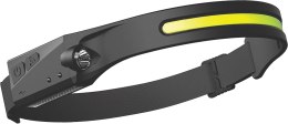 UN LATARKA CZOŁOWA LED AKU COB+XPE+SENSOR