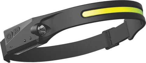 UN LATARKA CZOŁOWA LED AKU COB+XPE+SENSOR