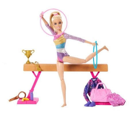 Lalka barbie gimnastyczka
