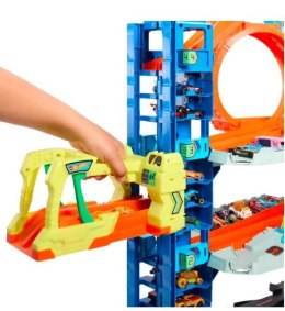 Zestaw city mega garaż atak smoka