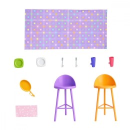 Zestaw lalka barbie przytulny domek