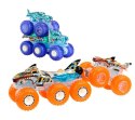 Zestaw pojazdów monster trucks 6-kołowe ciężarówki