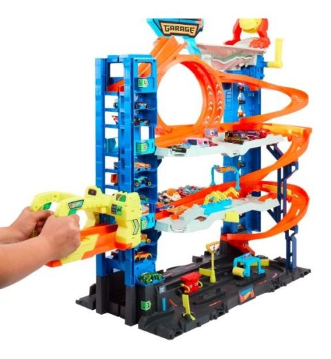 Zestaw city mega garaż atak smoka