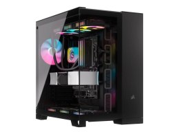 Corsair Corsair Dual Chamber PC Case | iCUE LINK 6500X RGB | Black | Mid Tower | Power supply included No | ATX