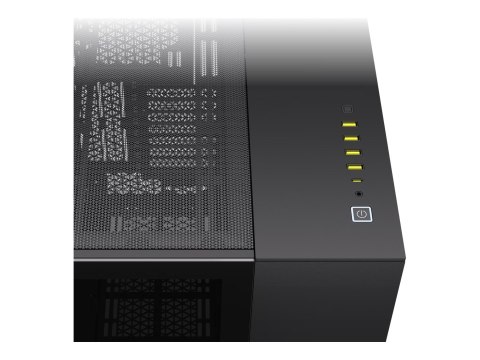 Corsair Corsair Dual Chamber PC Case | iCUE LINK 6500X RGB | Black | Mid Tower | Power supply included No | ATX