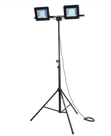 PARTNERSITE LAMPA NA STATYWIE PODWÓJNA LED SMD 200W LM2X100AW, 1.7M