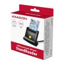 AXAGON AXAGON Universal desktop USB contact Smart card/ID card reader with long, USB-A cable | CRE-SM4N