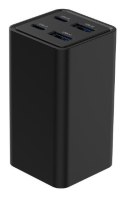 GEMBIRD 4-PORTOWA SZYBKA ŁADOWARKA SIECIOWA GAN (PD) USB (2X USB-A + 2X USB-C), 65W, CZARNA