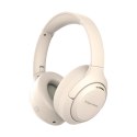 Bezprzewodowe słuchawki nauszne z ANC , Kruger&Matz F8A , beżowe