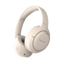 Bezprzewodowe słuchawki nauszne z ANC , Kruger&Matz F8A , beżowe