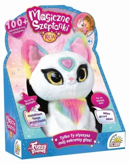 Maskotka interaktywna magic whispers magiczne szeptanki kicia biała