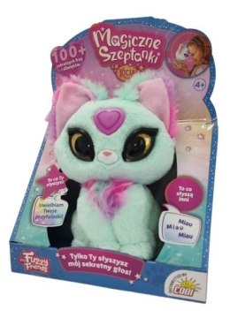 Maskotka interaktywna magic whispers magiczne szeptanki kicia niebieska