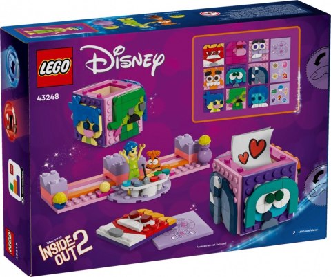 Klocki disney classic 43248 w głowie się nie mieści 2 - kostki z emocjami