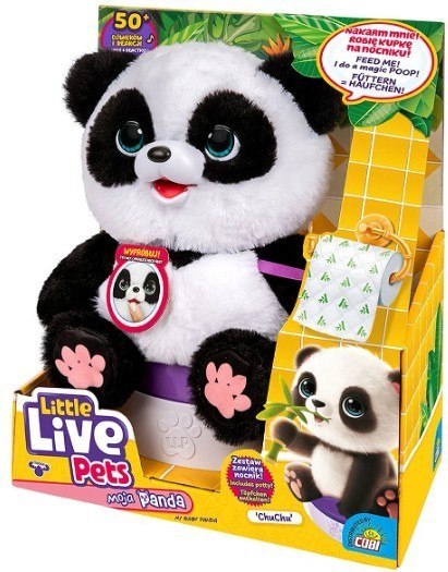 Maskotka interaktywna little live pets panda