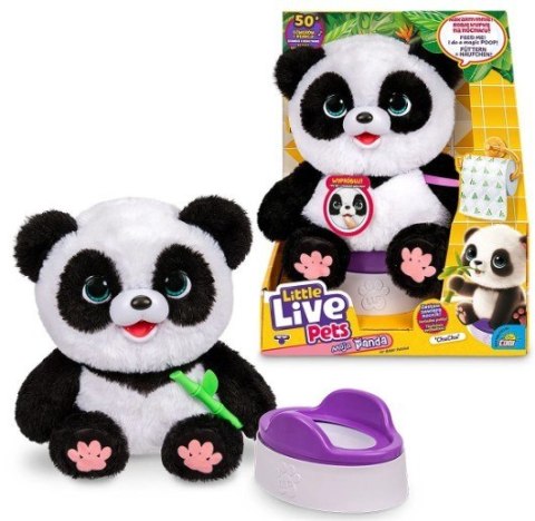 Maskotka interaktywna little live pets panda