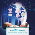 Infantino muzyczna karuzelka 3w1 pudrowy róż