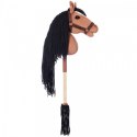 Koń na kiju hobby horse hoppihorse a3 bay - ciemny brąz, maść gniada