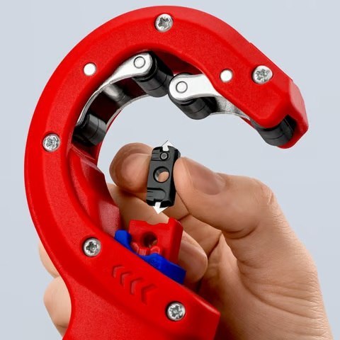 KNIPEX OBCINAK DO RUR GRUBOŚCIENNYCH Z TWORZYW SZTUCZ. 32,40,50MM