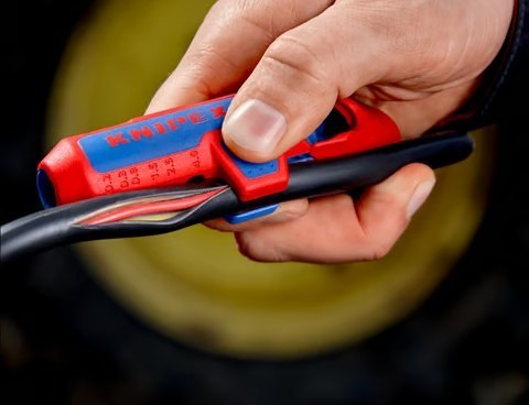 KNIPEX UNIWERSALNE NARZĘDZIE DO ŚCIĄGANIA IZOLACJI FOTOWOLTAIKA