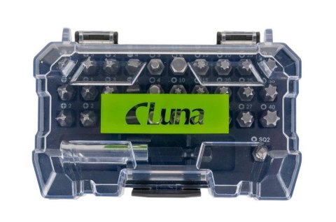 LUNA ZESTAW GROTÓW, BIT , 32 EL.