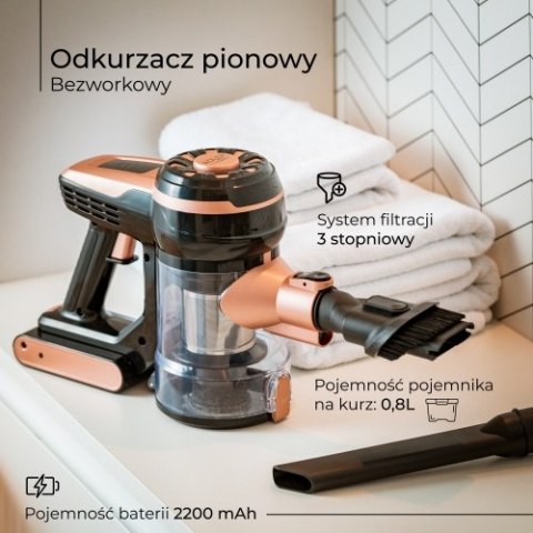 AD 7044 Odkurzacz pionowy - bezworkowy