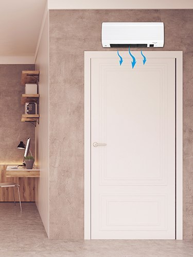 AD 7714 Termowentylator - kurtyna powietrzna