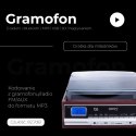 CR 1168 Gramofon z radiem i bluetooth / mp3 / usb / sd / nagrywaniem