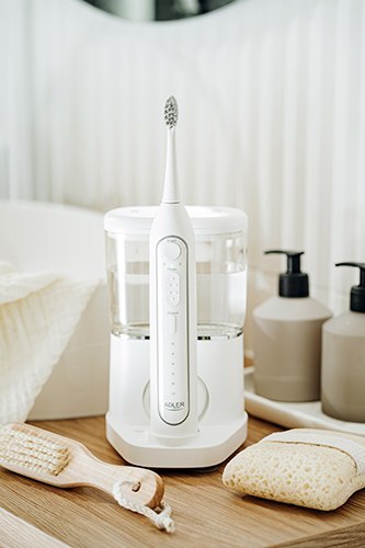 AD 2180 white Szczoteczka soniczna z irygatorem 2 w 1