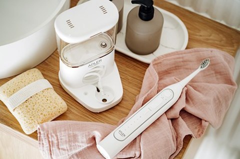 AD 2180 white Szczoteczka soniczna z irygatorem 2 w 1