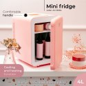 AD 8084 pink Mini lodówka 4l | chłodzenie i podgrzewanie | do domu i samochodu | system peltiera