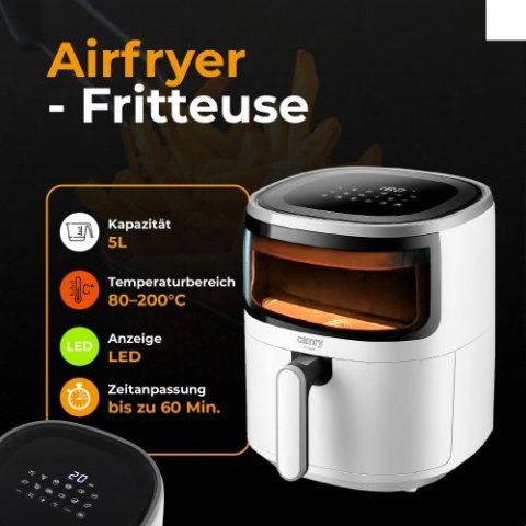 CR 6313 Frytkownica beztłuszczowa - 12 programów 5,0 l - airfryer