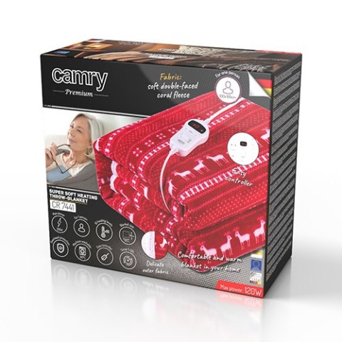 CR 7441 Elektryczny koc nakładany z czasomierzem (1)