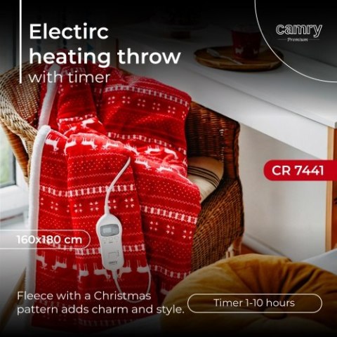 CR 7441 Elektryczny koc nakładany z czasomierzem (1)