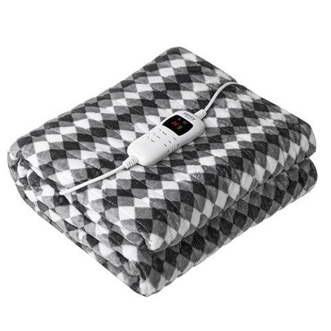 CR 7442 Elektryczny koc nakładany z czasomierzem (1) super miękki