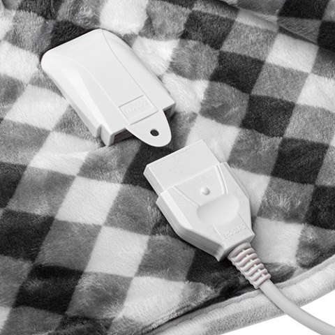 CR 7442 Elektryczny koc nakładany z czasomierzem (1) super miękki