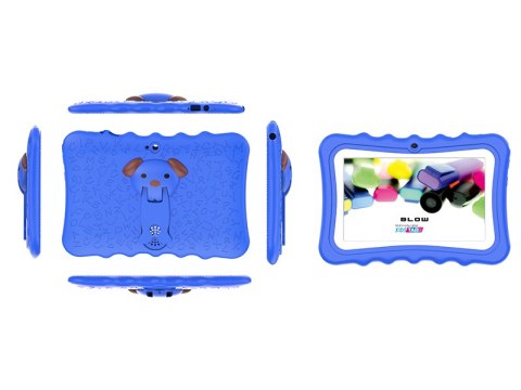 79-134# Tablet kidstab7 v2 blow 4/32gb niebieskie etui 2mp