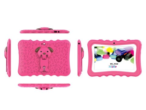 79-135# Tablet kidstab7 v2 blow 4/32gb różowe etui 2mp