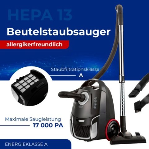 AD 7054 Odkurzacz workowy przyjazny alergikom - hepa 13