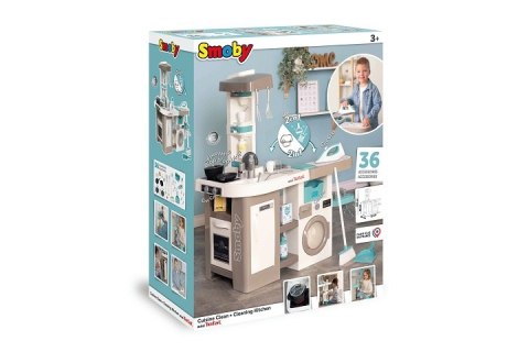 SMOBY Mini Tefal Studio kuchnia z pralką 311050