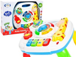 ND21_105737 Stolik edukacyjny panel Żyrafka + organki