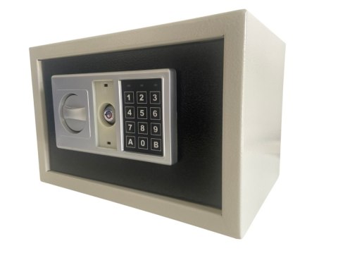 Sejf domowy biurowy na zamek elektroniczny hotelowy kasa 2 klucze w zestawie