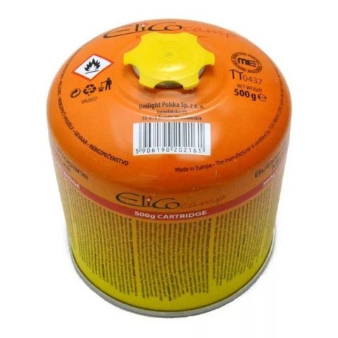 ELICO NABÓJ Z GAZEM PROPAN-BUTAN 500G 7/16' ELICO #2711 13