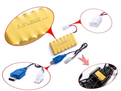 KX6417_2 Samochód RC Rock Crawler 2.4GHz 1:8 51cm złoty