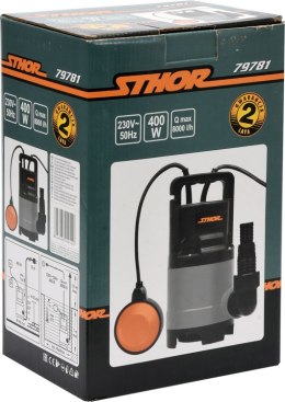 VOREL POMPA ZATAPIALNA DO BRUDNEJ WODY 400W