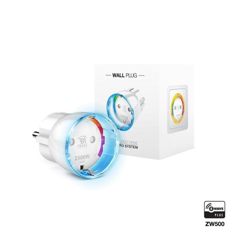 Inteligentne gniazdo FIBARO Wall Plug F, białe (FGWPF-102 ZW5)
