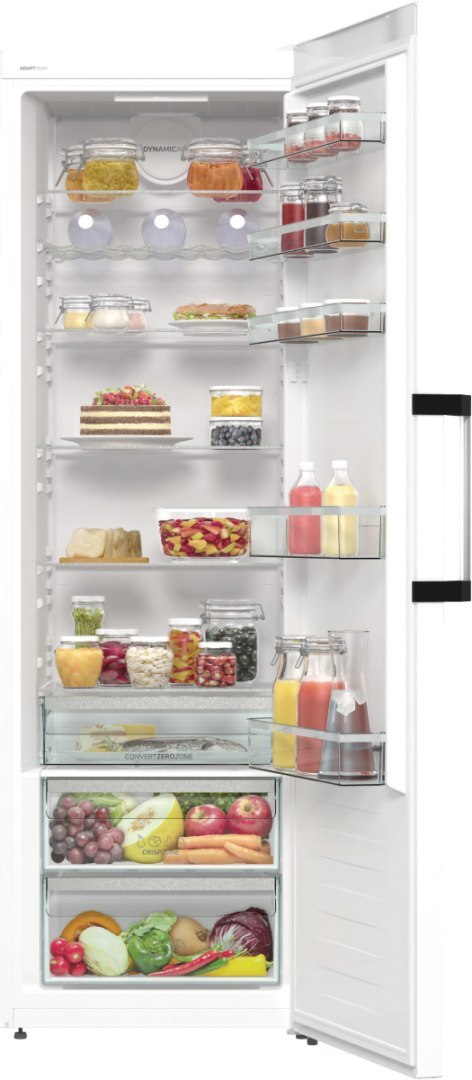 Gorenje Gorenje Refrigerator | R619EAW6 | Energy efficiency class E | Free standing | Larder | Height 185 cm | Fridge net capacity 398 L