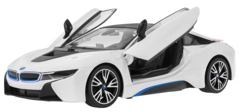 ND28_10104_ZRC_71000_BIA BMW i8 białe RASTAR model 1:14 Zdalnie sterowane auto + pilot 2 4 GHz