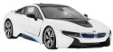 ND28_10104_ZRC_71000_BIA BMW i8 białe RASTAR model 1:14 Zdalnie sterowane auto + pilot 2 4 GHz