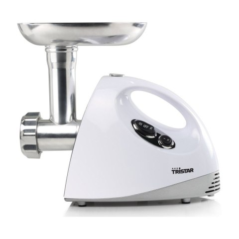 Tristar Tristar | VM-4210 Maszynka do mielenia mięsa | Biały | 3 płyty mielące ze stali nierdzewnej, aluminiowa głowica maszynki do miel