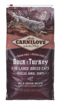 CARNILOVE CAT DUCK&TURKEY FOR LARGE BREED 6KG